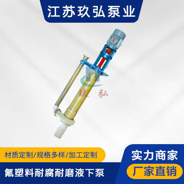 FYU-J搅拌式耐腐耐磨液下泵(图1)
