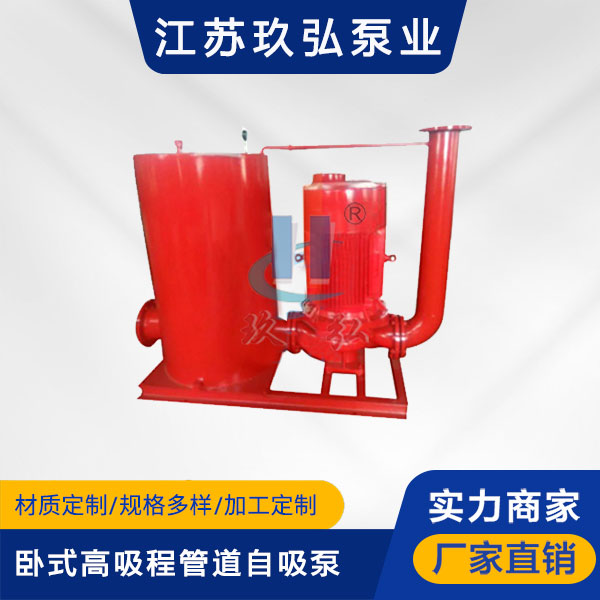 TGFB卧式高吸程管道自吸泵(图1)