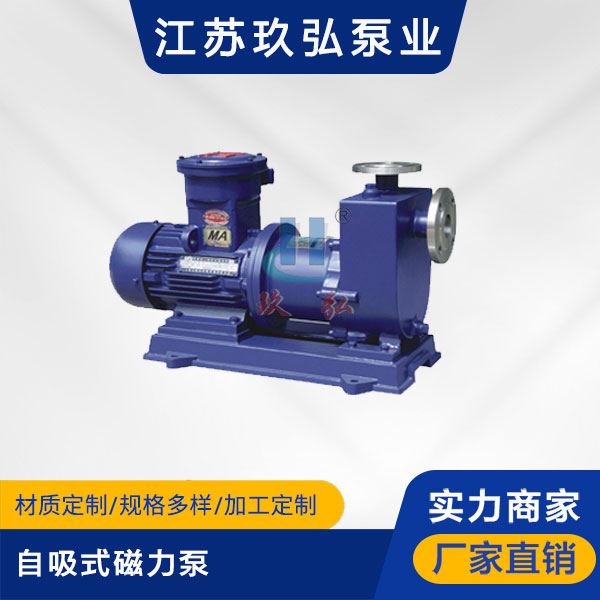 ZCQ型自吸式磁力泵(图1) ZCQ型自吸式磁力泵(图1)