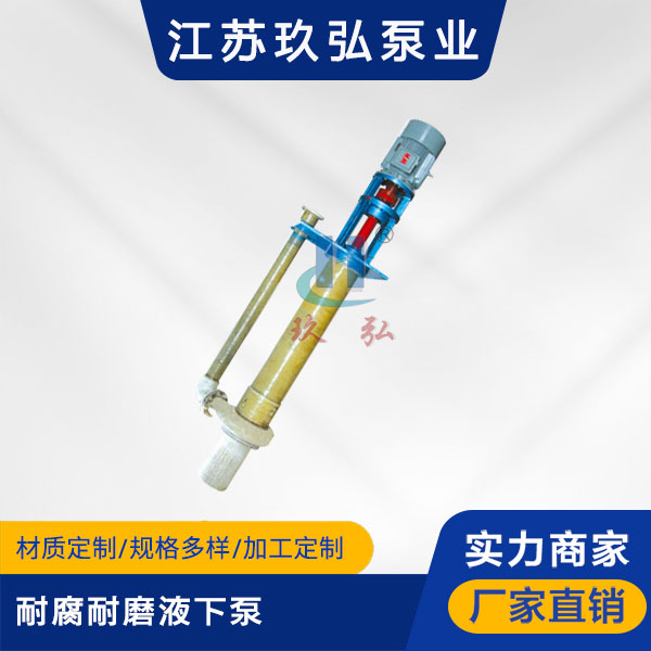 FYU耐腐耐磨液下泵(图1) FYU耐腐耐磨液下泵(图1)