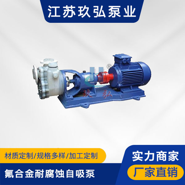 FZB氟合金耐腐蚀自吸泵(图1) FZB氟合金耐腐蚀自吸泵(图1)